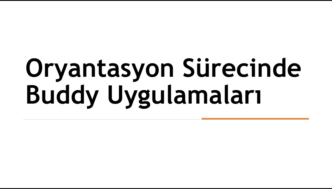 Oryantasyon ve onboarding